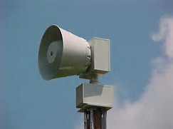 Siren Testing Today at Noon … This is a test! This is just a test ...